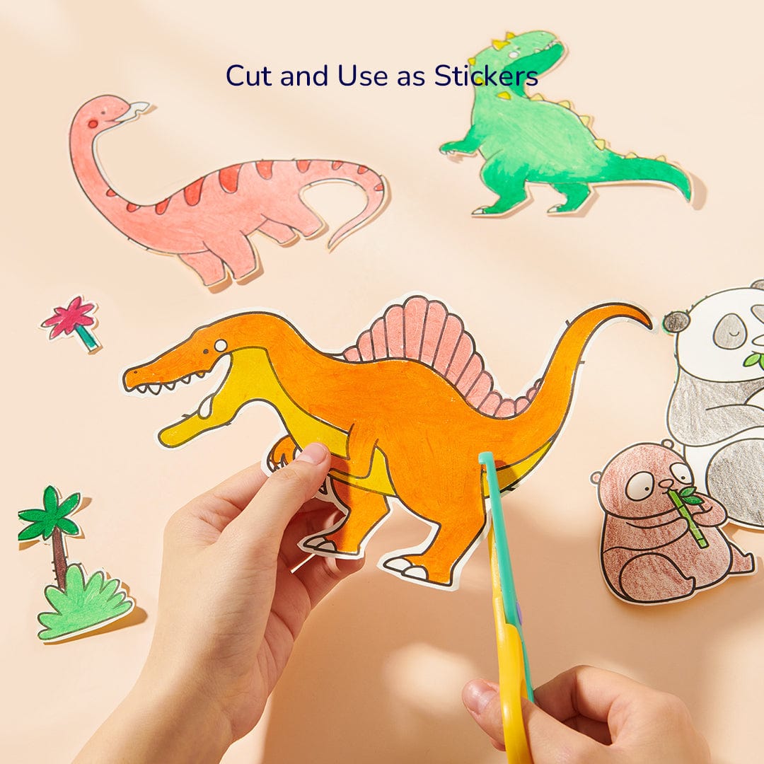 Villem MIDEER isekleepuv värvimisrull DINO 4m Mideer