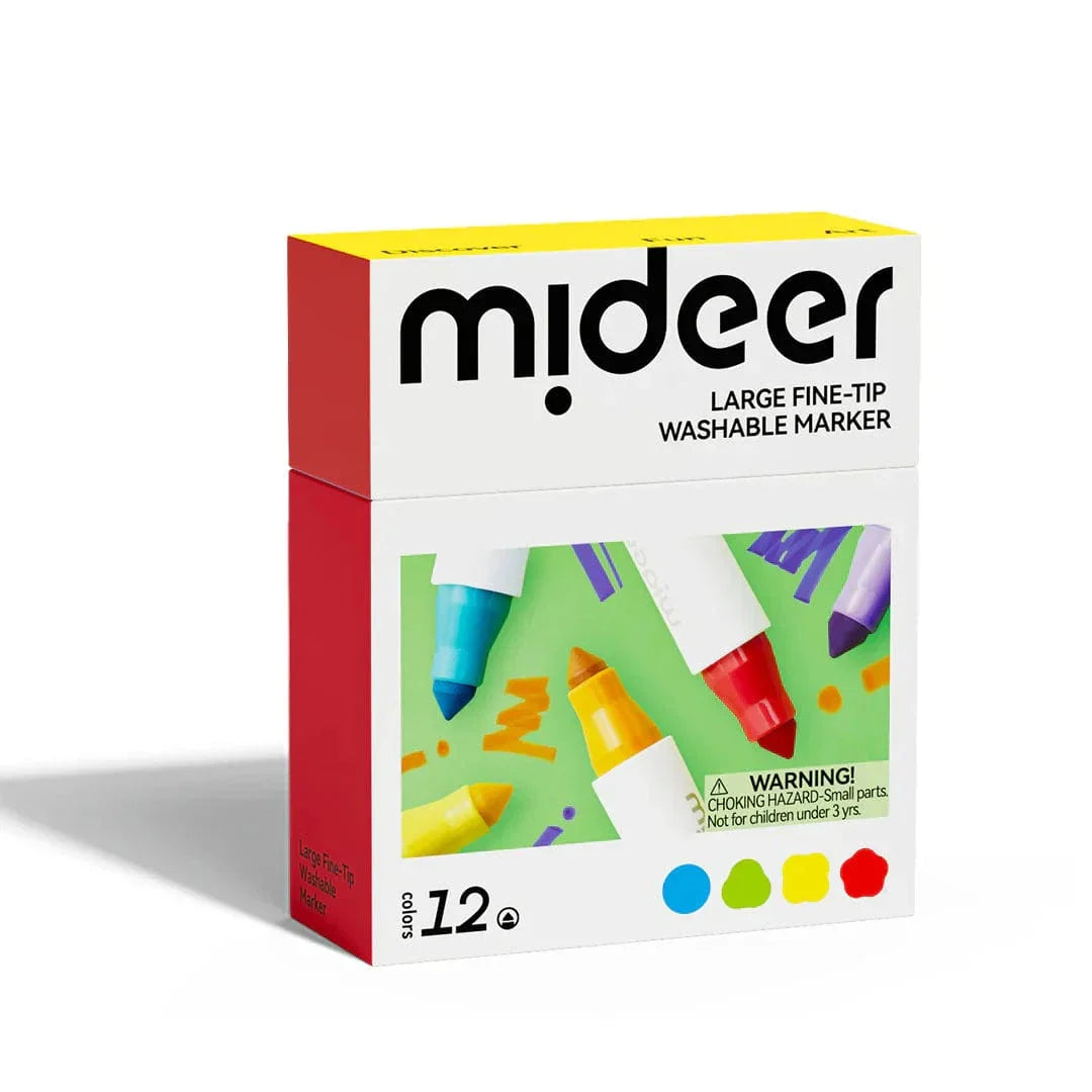 Villem MIDEER mahapestavad viltpliiatsid 12 tooni Mideer