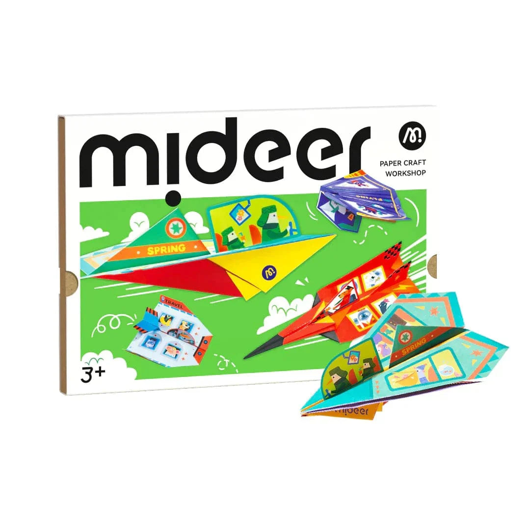 Villem MIDEER paberist meisterdamiskomplekt Lennukid Mideer