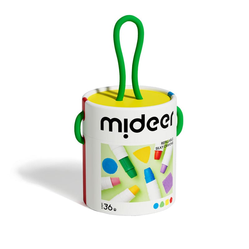 Villem MIDEER taastäidetava sisuga siidised kriidid 36 tooni Mideer