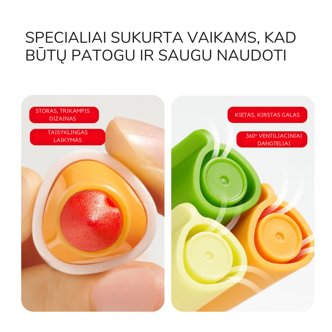 Villem Vienpusiai nuplaunami flomasteriai - 36 Spalvos Mideer