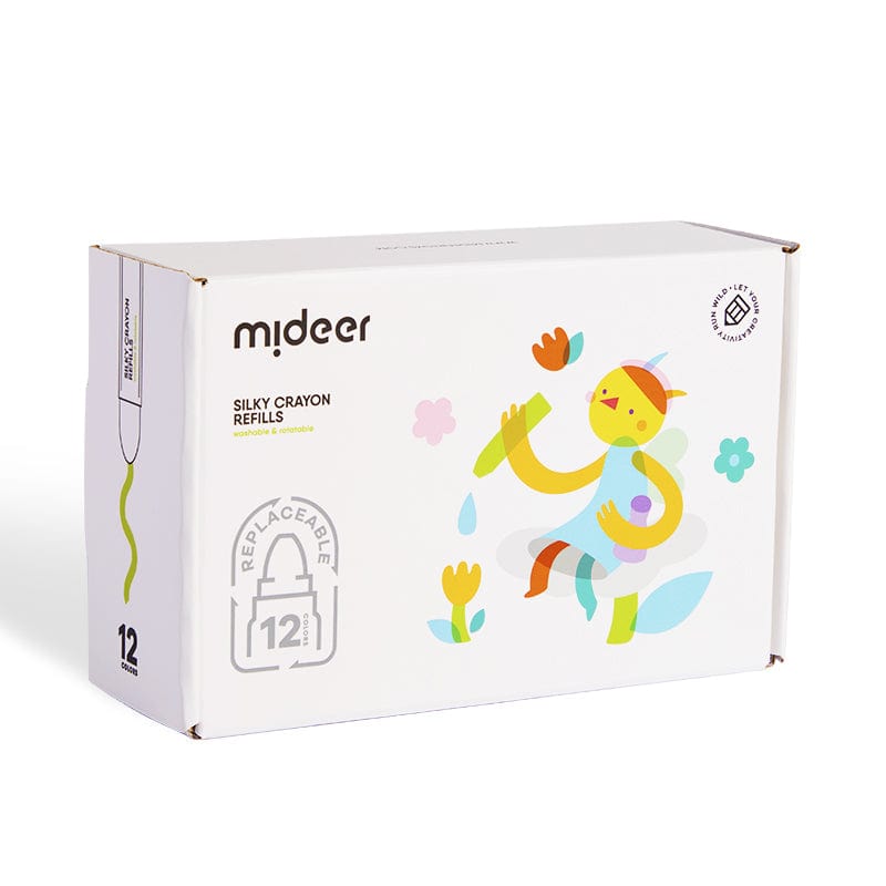 Villem Šilkinių kreidelių papildymas, 12 spalvų mideerart