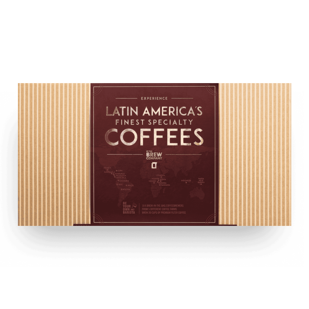 LATIN AMERICA'S FINEST SPECIALTY COFFEE GIFT BOX