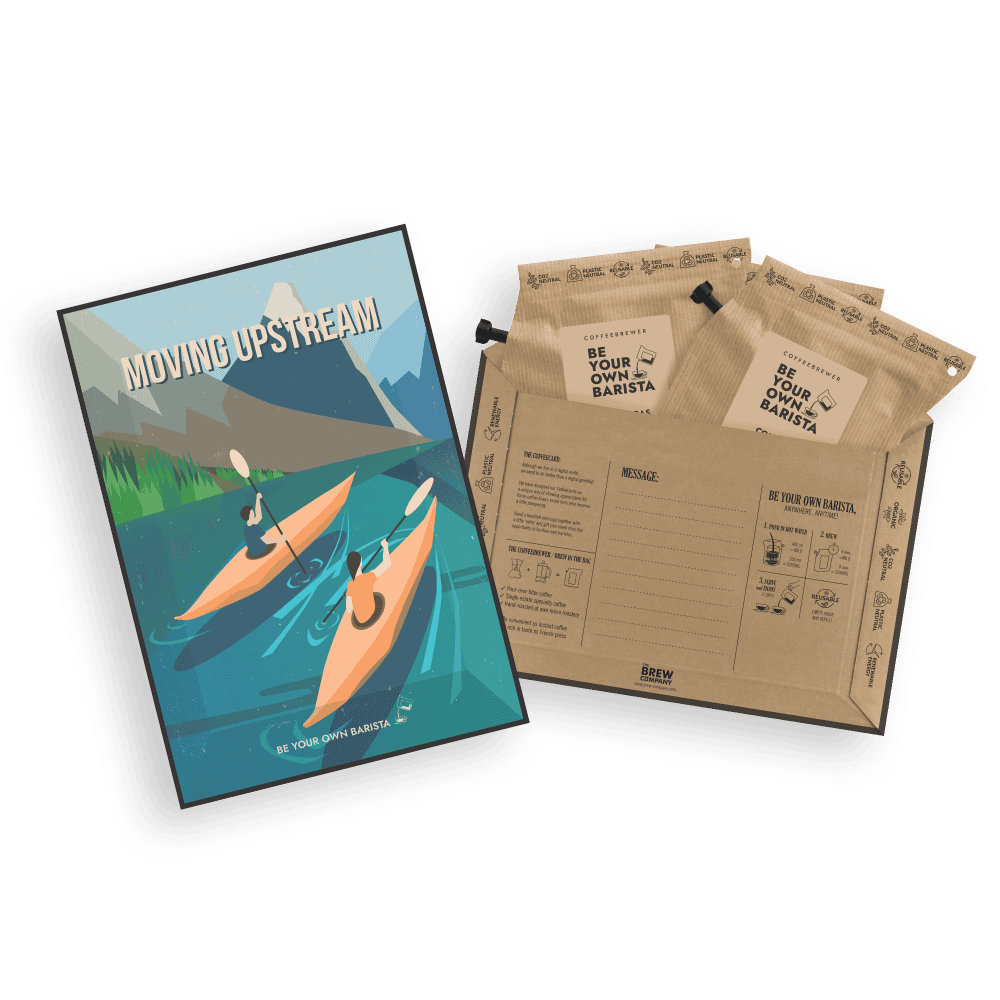 OUTDOORS COFFEE GREETING CARDS Coffee and tea cards The Brew Company