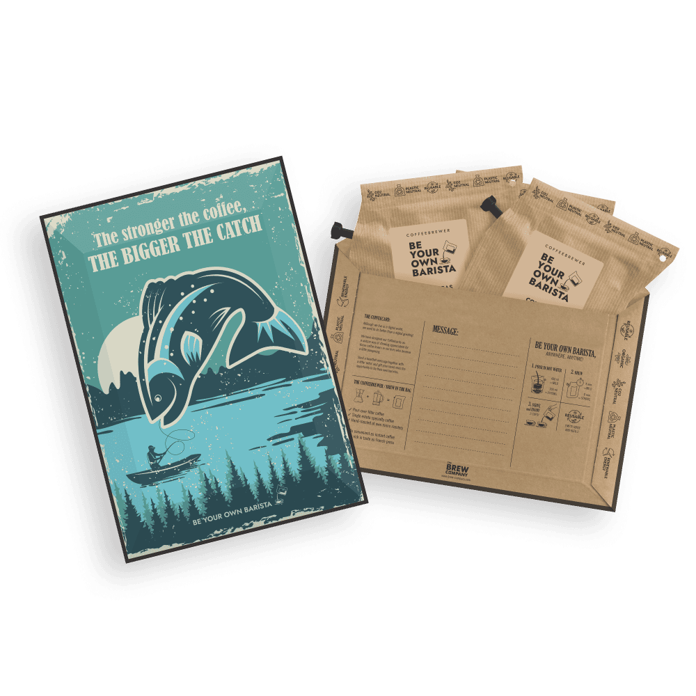 OUTDOORS COFFEE GREETING CARDS Coffee and tea cards The Brew Company