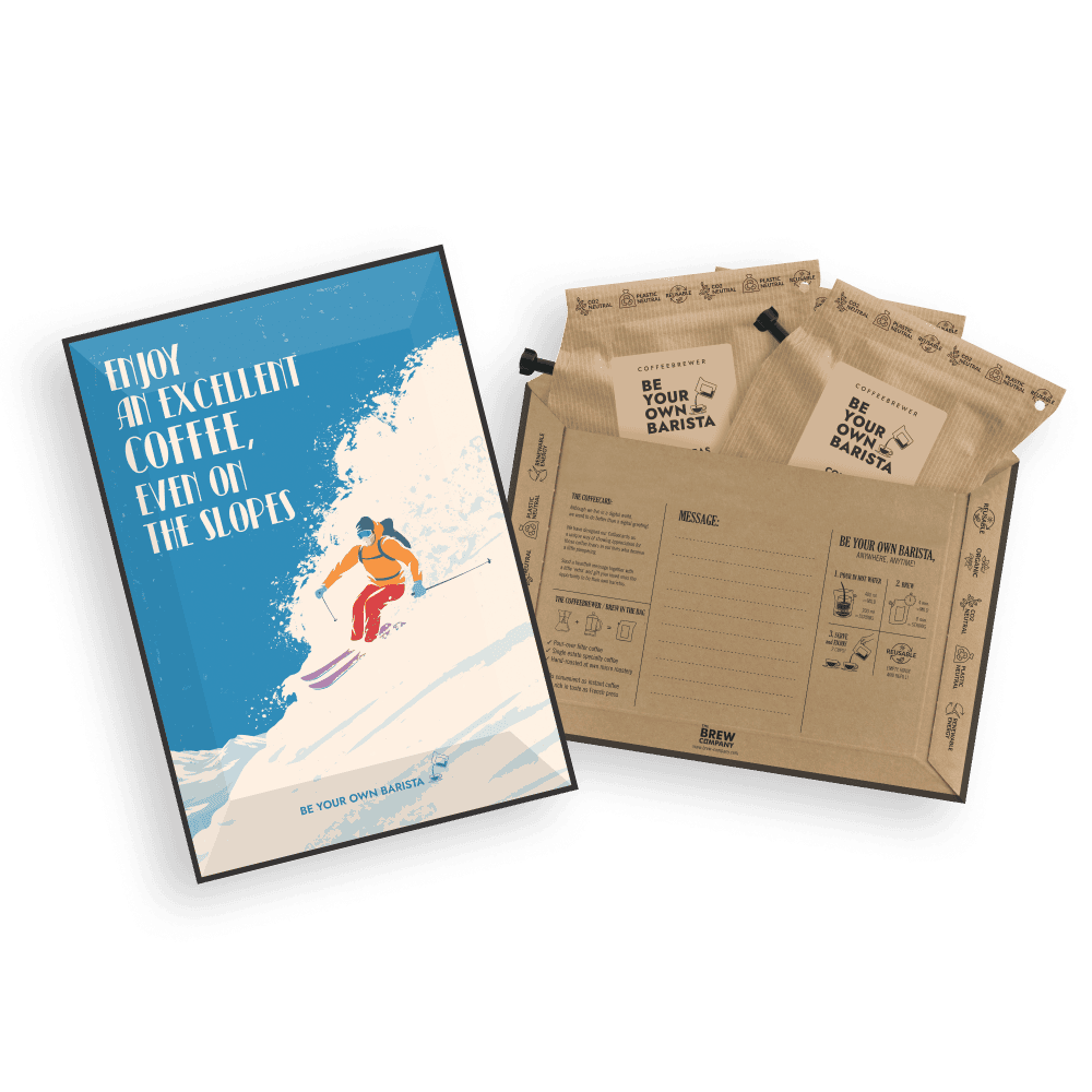 OUTDOORS COFFEE GREETING CARDS Coffee and tea cards The Brew Company