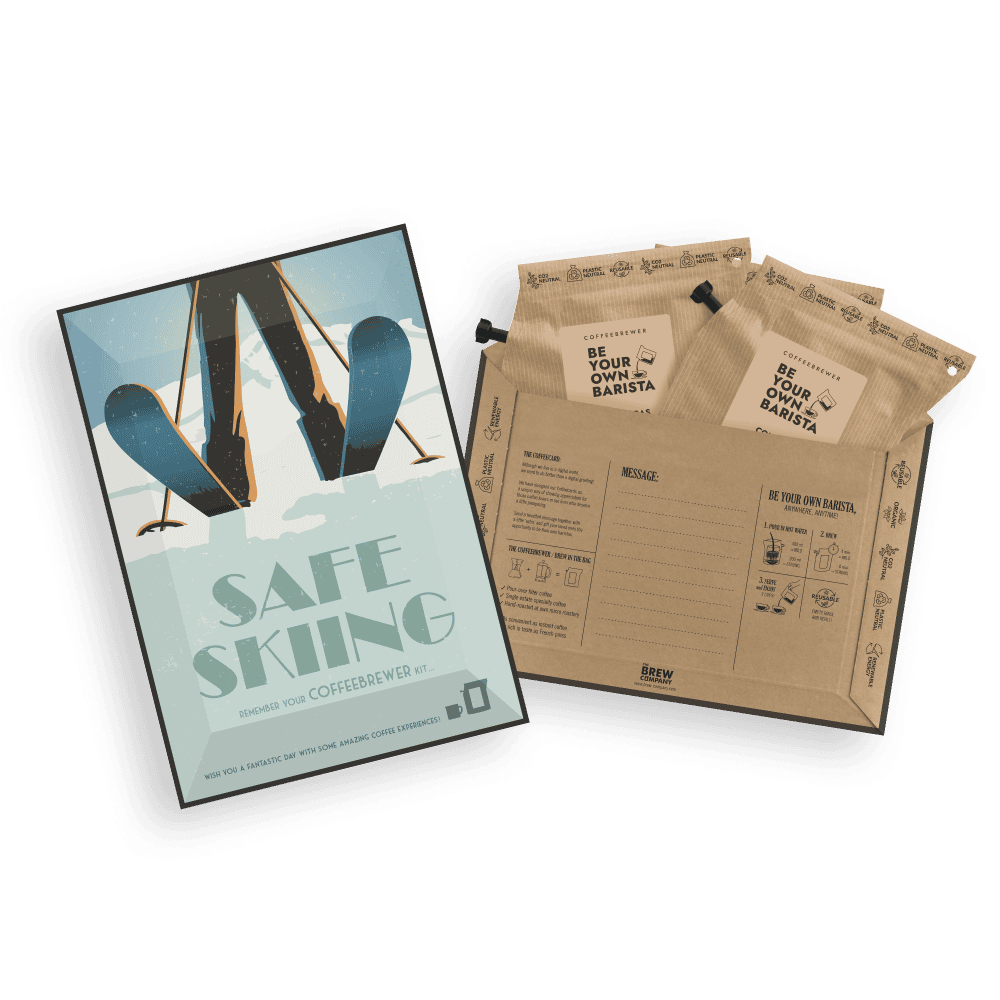 OUTDOORS COFFEE GREETING CARDS Coffee and tea cards The Brew Company