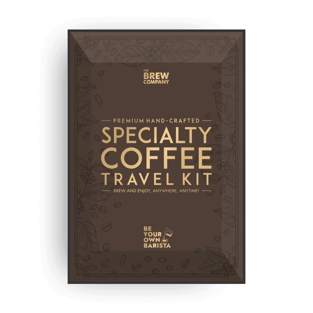 SPECIALTY COFFEE TRAVEL KIT CARD Coffee Cards The Brew Company