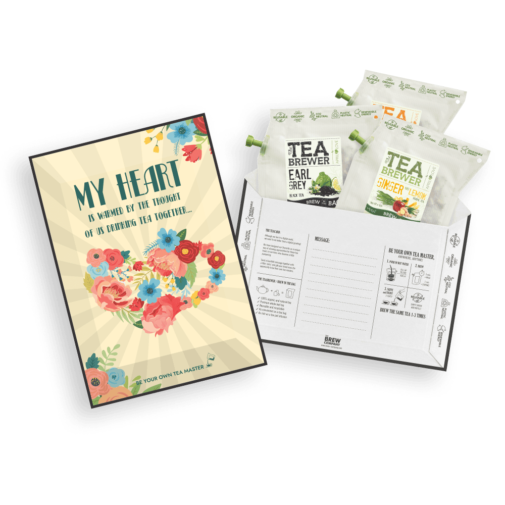 VALENTINE`S DAY COFFEE & TEA GREETING CARDS Coffee and tea cards The Brew Company