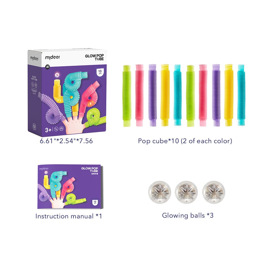 Villem Glow Pop Tube Mideer