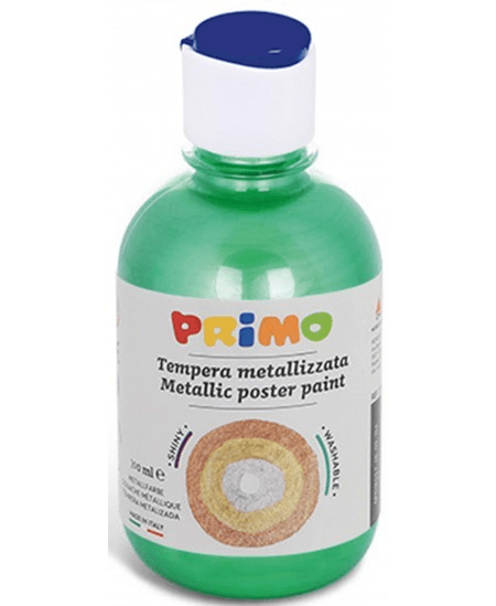 Villem PRIMO guaššvärv heleroheline metallik 300ml PRIMO