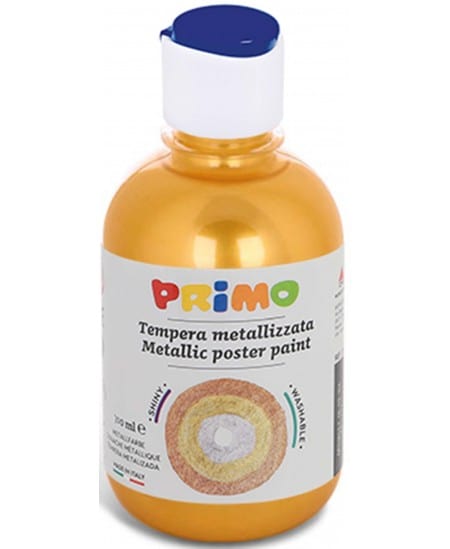 Villem PRIMO guaššvärv kuldne metallik 300ml PRIMO