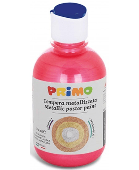 Villem PRIMO guaššvärv punane metallik 300ml PRIMO