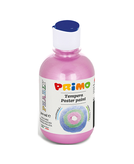 Villem PRIMO guaššvärv roosa metallik 300ml PRIMO