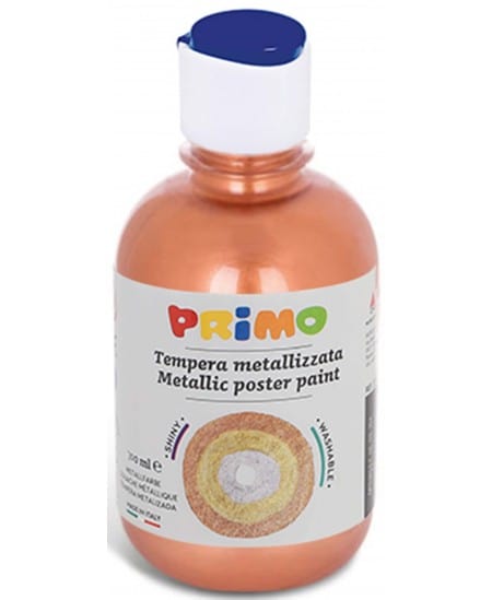 Villem PRIMO guaššvärv vask metallik 300ml PRIMO